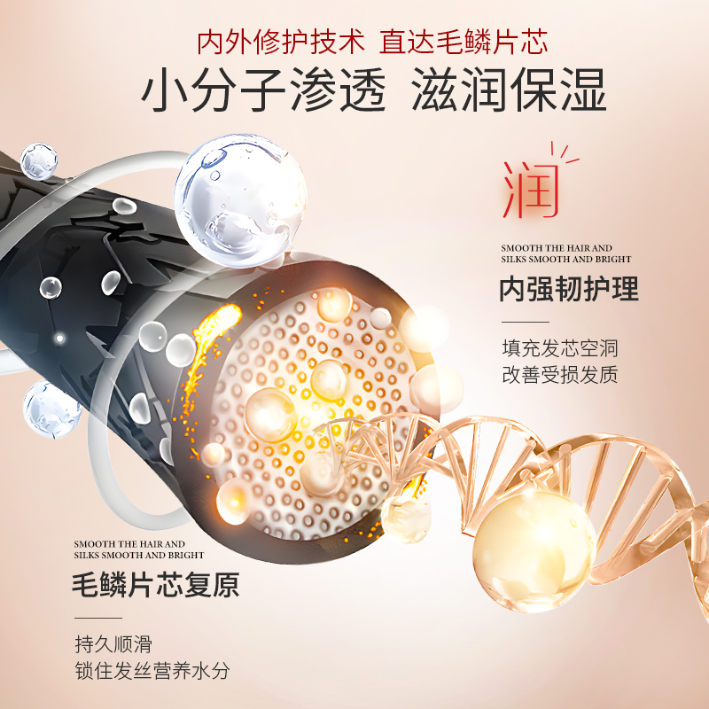 RAIP露博森护发精油女摩洛哥坚果防毛躁柔顺修护受损香氛持久留香