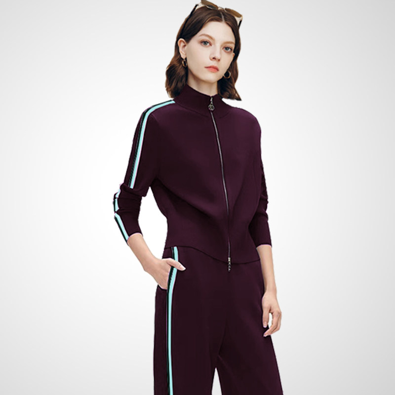 兰卡时尚酷飒风穿搭套装2025秋冬款卫衣外套直筒裤休闲运动两件套,淘宝优惠券,粉丝福利购,淘宝优惠卷