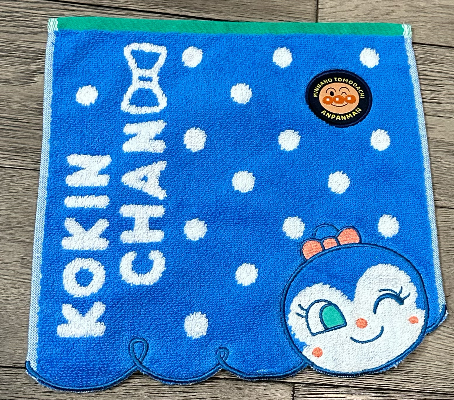 纯棉方巾卡通刺绣手帕擦手巾 KT面包卡比马里奥吉吉多啦25*25CM - 图2