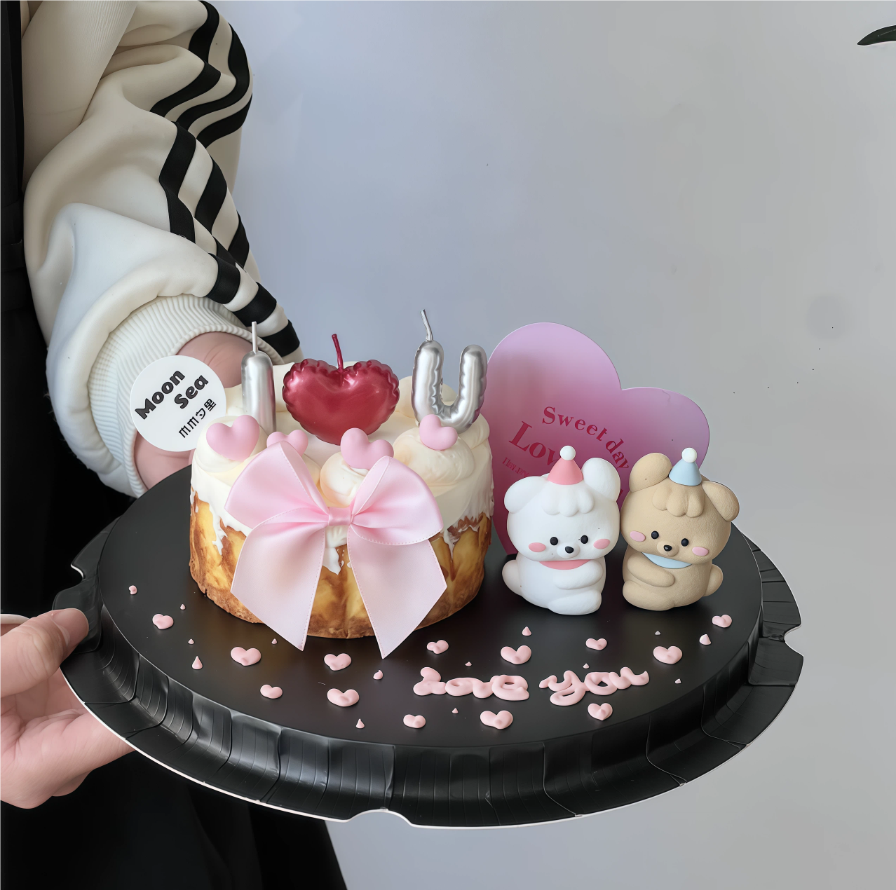 2.14情人节卡通快乐软胶小狗告白蜡烛可爱风蛋糕装饰节日装扮,淘宝优惠券,粉丝福利购,淘宝优惠卷