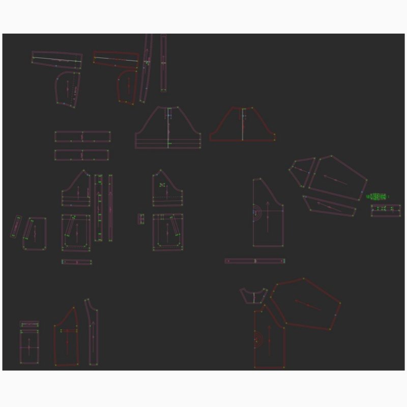 前程纸样户外女士宽松冲锋衣上衣外套服装样板图纸909,淘宝优惠券,粉丝福利购,淘宝优惠卷