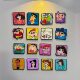 Cartoon anime refrigerator magnet creative acrylic