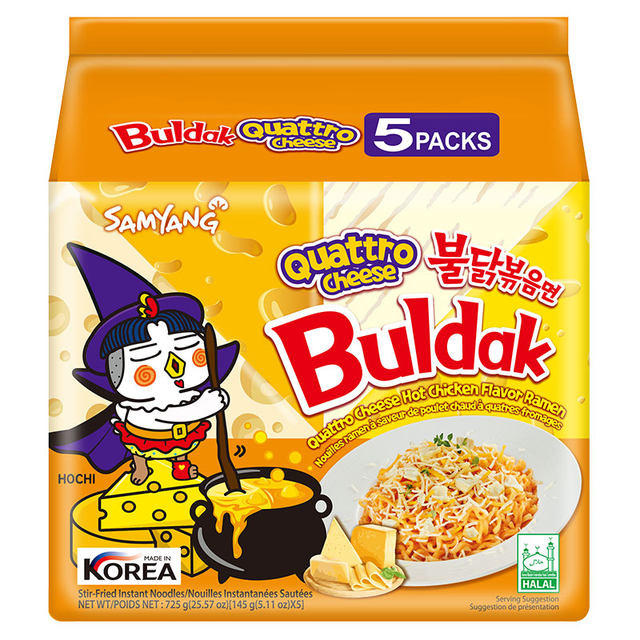 Korean imported noodles Korean turkey noodles Samyang