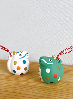 Decole2024龙干支土铃福运摆件