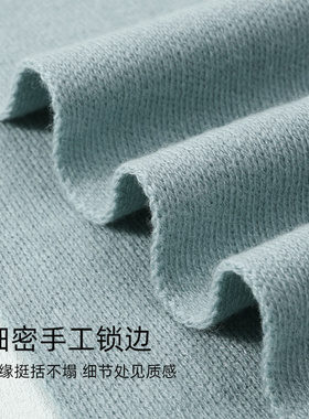 蓝色防寒学生小熊针织围巾冬季款