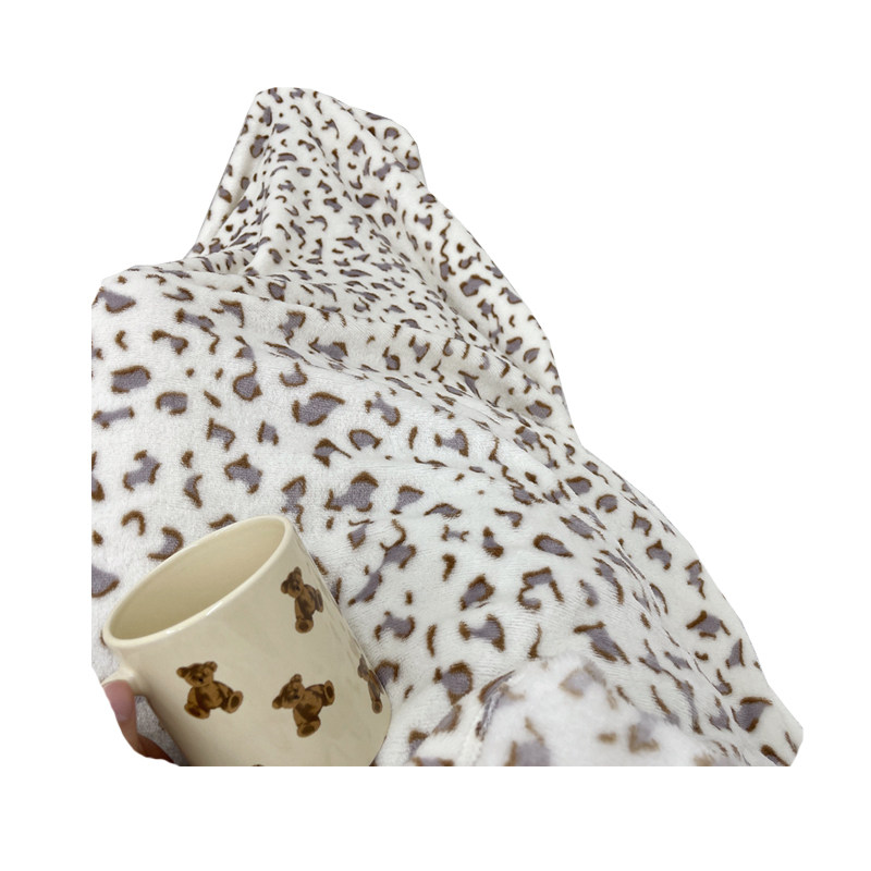 ins小豹纹毯子外贸午睡休闲毯学生宿舍披肩盖毯办公室盖腿小毛毯,淘宝优惠券,粉丝福利购,淘宝优惠卷