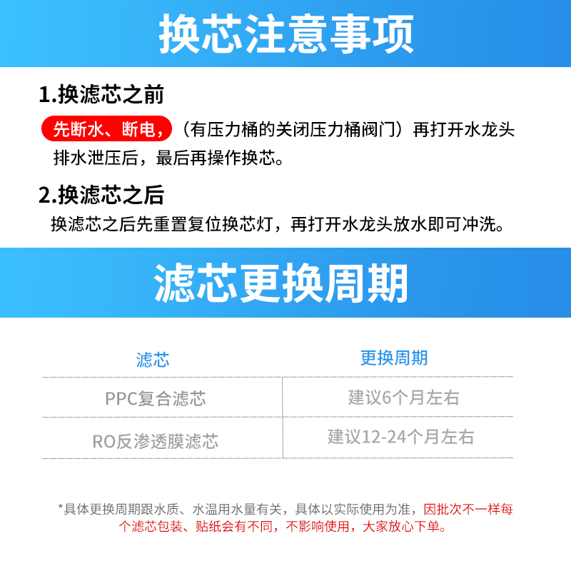 海尔净水器滤芯复合yr1505-rs1 ro膜 haier海尔鸿海芯源净水/饮水机配件耗材