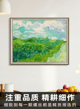 风色梵高风景油画餐厅玄关装饰画