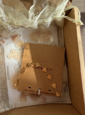 BM手链女时尚气质太阳花手链爱心小叶子手饰时尚百搭国内代购正品