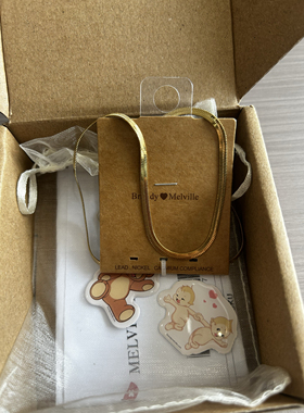 bm项链女简约素圈蛇骨链轻奢高级感锁骨链日常百搭国内代购正品