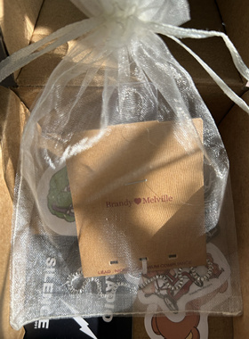 bm手链女新款不掉色简约盒子链条手饰国内代购正品brandymelville