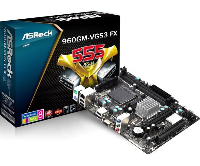 ASROCK/华擎科技 960GM-VGS3 FX千兆网卡，支持AM3+/推土机冲新-图0