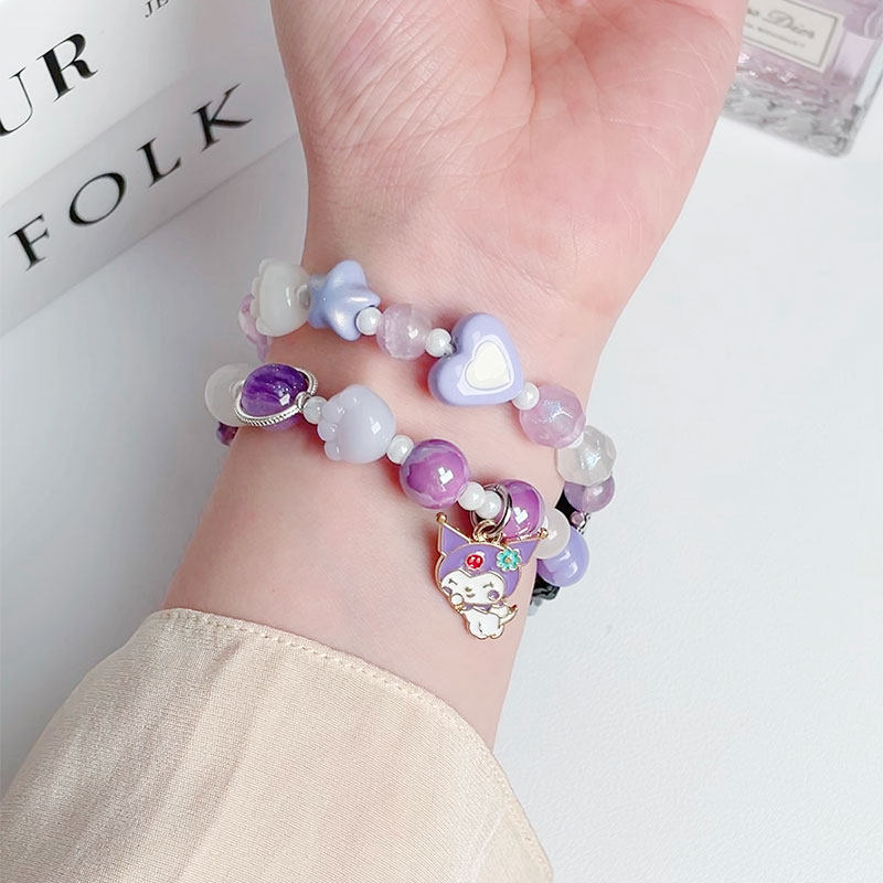 新品猫爪酷洛洣diy手链适用华为儿童手表表带5X/5XPro/3Pro/4Pro/,淘宝优惠券,粉丝福利购,淘宝优惠卷