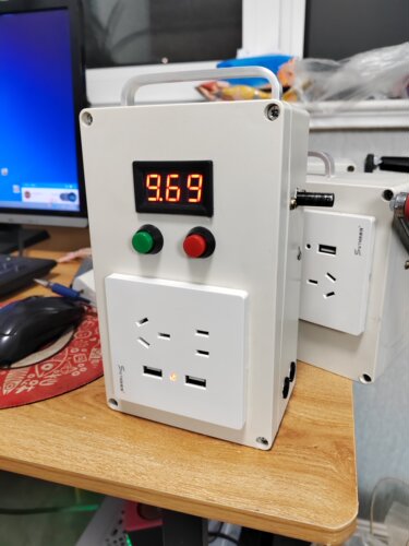 手摇发电机220V150瓦手提移动便携太阳能板户外旅游野营备用电源 - 图0