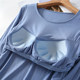 ຊຸດຊັ້ນໃນແບບ Modal ທີ່ມີແຂນຍາວ padded ແລະຄໍຮອບ