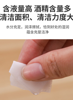 美甲酒精棉片一盒丨100片