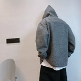 Зимняя ретро удерживающая тепло трехмерная сумка-чехол с капюшоном, мужское брендовое шерстяное пальто, свободный крой