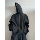 Dannyandzee spring retro handsome black hooded PU leather silver zipper windproof jacket for men INS