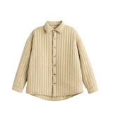 Зимний ретро стеганый золотой зажим, рубашка, мужская куртка, оверсайз