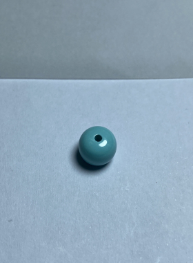 天然原矿绿松石老型珠桶珠散珠手串手链饰品diy配饰顶腰珠原矿