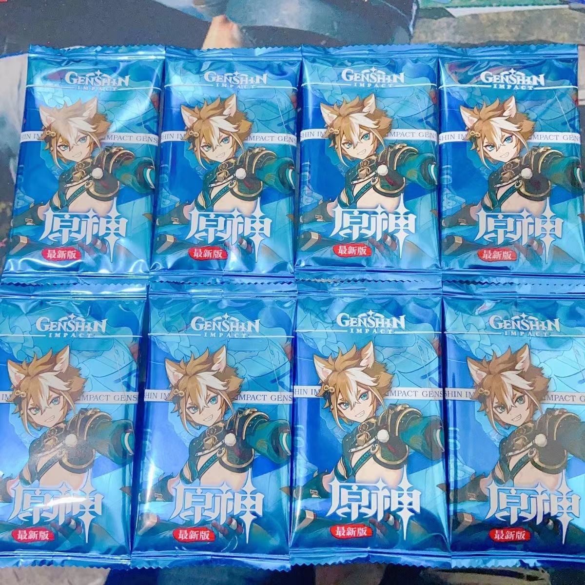 原神卡片卡牌1元2元包第5弹三周年豪华整盒游戏动漫周边收藏卡玩