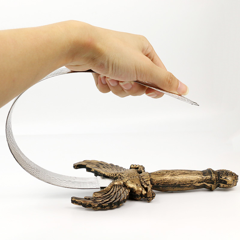 儿童玩具罗马勇士盔甲铠甲可穿兵器盾牌仿真武士武器刀剑斧子面具 - 图2