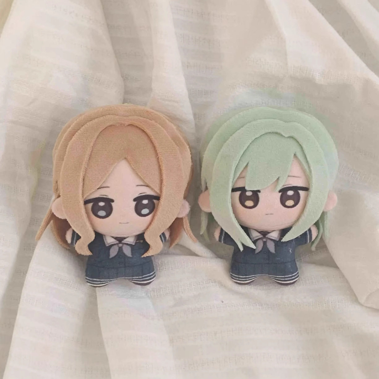 二次元mygo玩偶千早爱音棉花娃娃10cm长崎素世努努体可爱毛绒挂件 - 图0