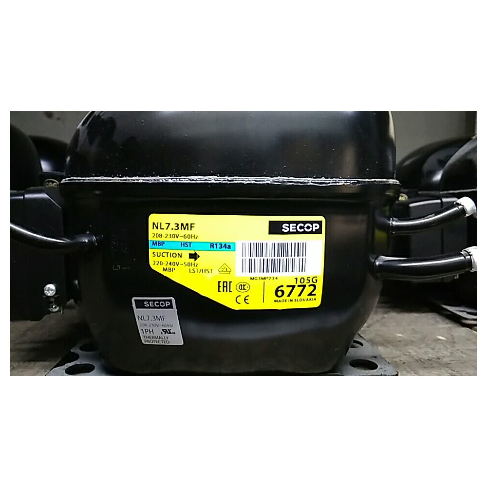 丹佛斯思科普冰箱冷柜专用压缩机NLE11MF.2 NF7MLX NL7CLX 11MF - 图1