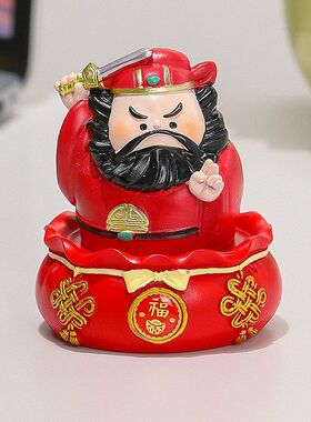 紫水晶黄工位办公室神仙摆件装饰