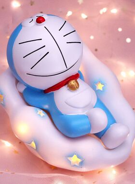 树脂星星星空男卧室灯灯云朵摆件