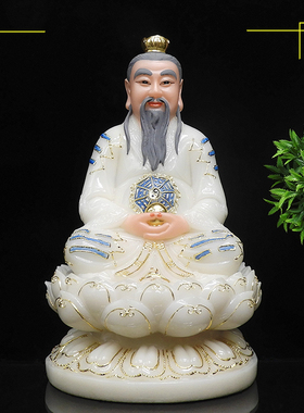 三清道祖神像天尊神像汉白玉