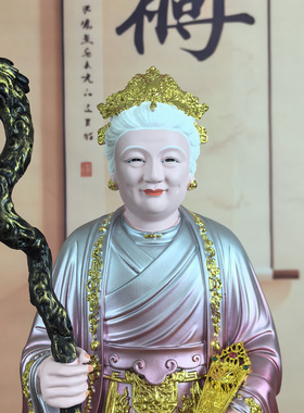 泰山奶奶碧霞元君神像泰山老母