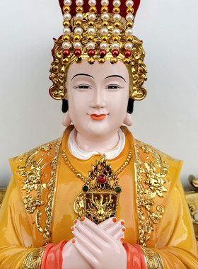 后土娘娘神像树脂佛像后土大帝神像四御大帝神像
