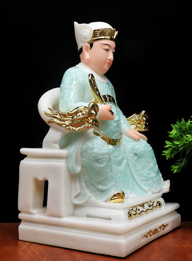 供奉灶神天尊佛像汉白玉