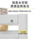 Kitchen microwave oven multi-layer storage rack