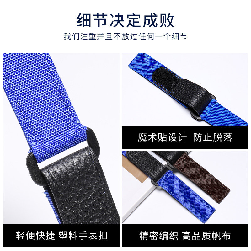 代用劳力士迪通拿欧米茄联名款尼龙 泊格配件