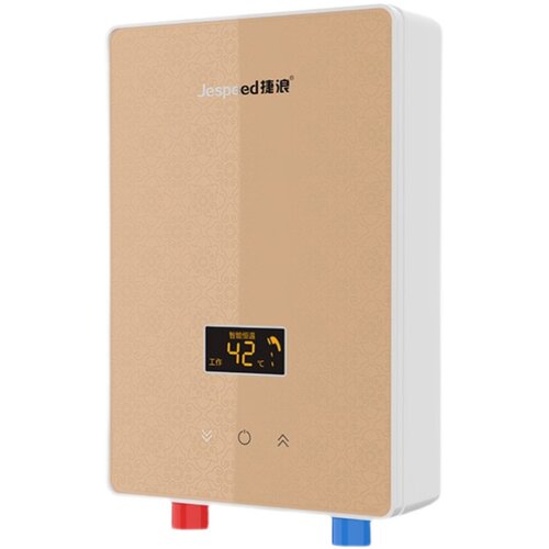 捷浪电热水器即热式变频恒温速热太阳智能辅助洗澡淋浴家用小厨宝 - 图3