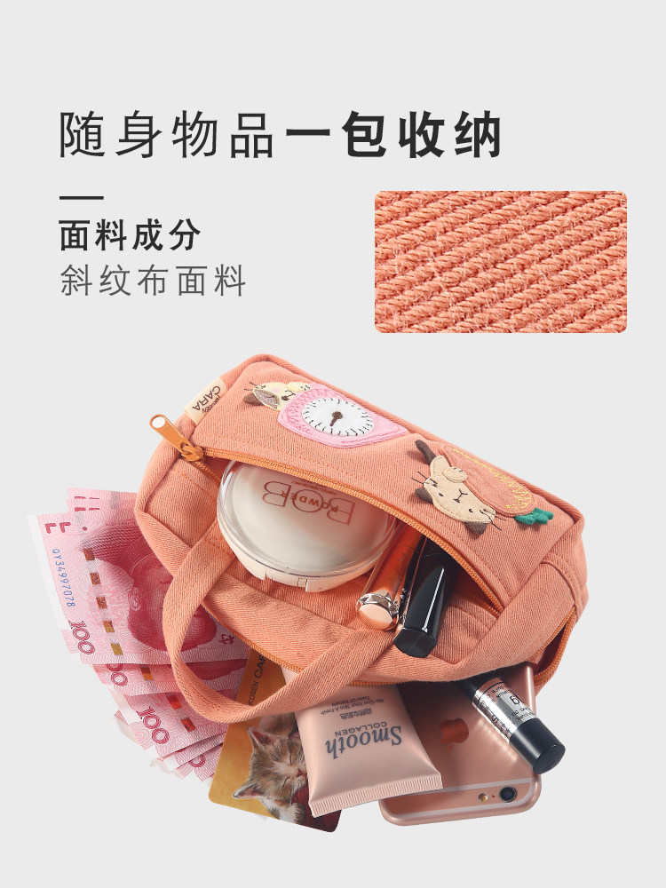 hikosen cara卡拉猫韩版帆布手提包 hikosencara女士包袋