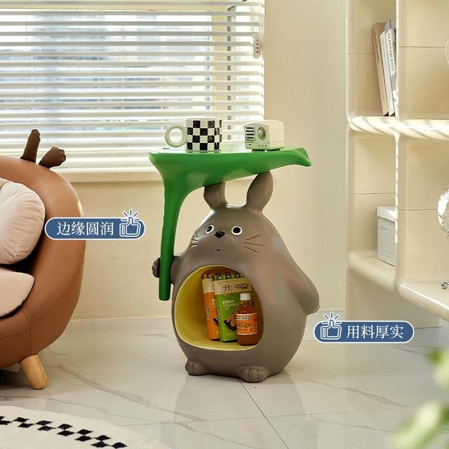 Cute chinchilla sofa side creative desktop storage