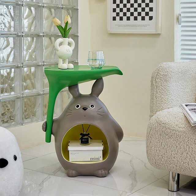 Cute chinchilla sofa side creative desktop storage