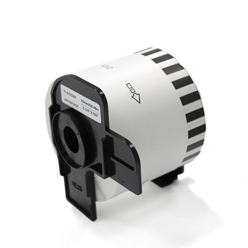 DAT适用兄弟QL-1110NWB/500/500A/560标签纸DK-22205色带连续贴纸QL-570NM/600/650TD/710W条码打印机热敏纸 - 图3