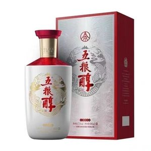 五粮液总厂五粮醇银装50度浓香白酒500ML*6瓶整箱特价礼盒送礼