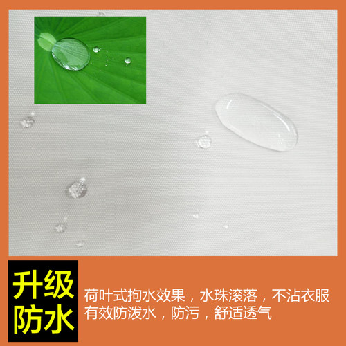 韩版帆布围裙定制印logo餐饮厨房烘焙奶茶咖啡蛋糕店时尚工作服女 - 图0