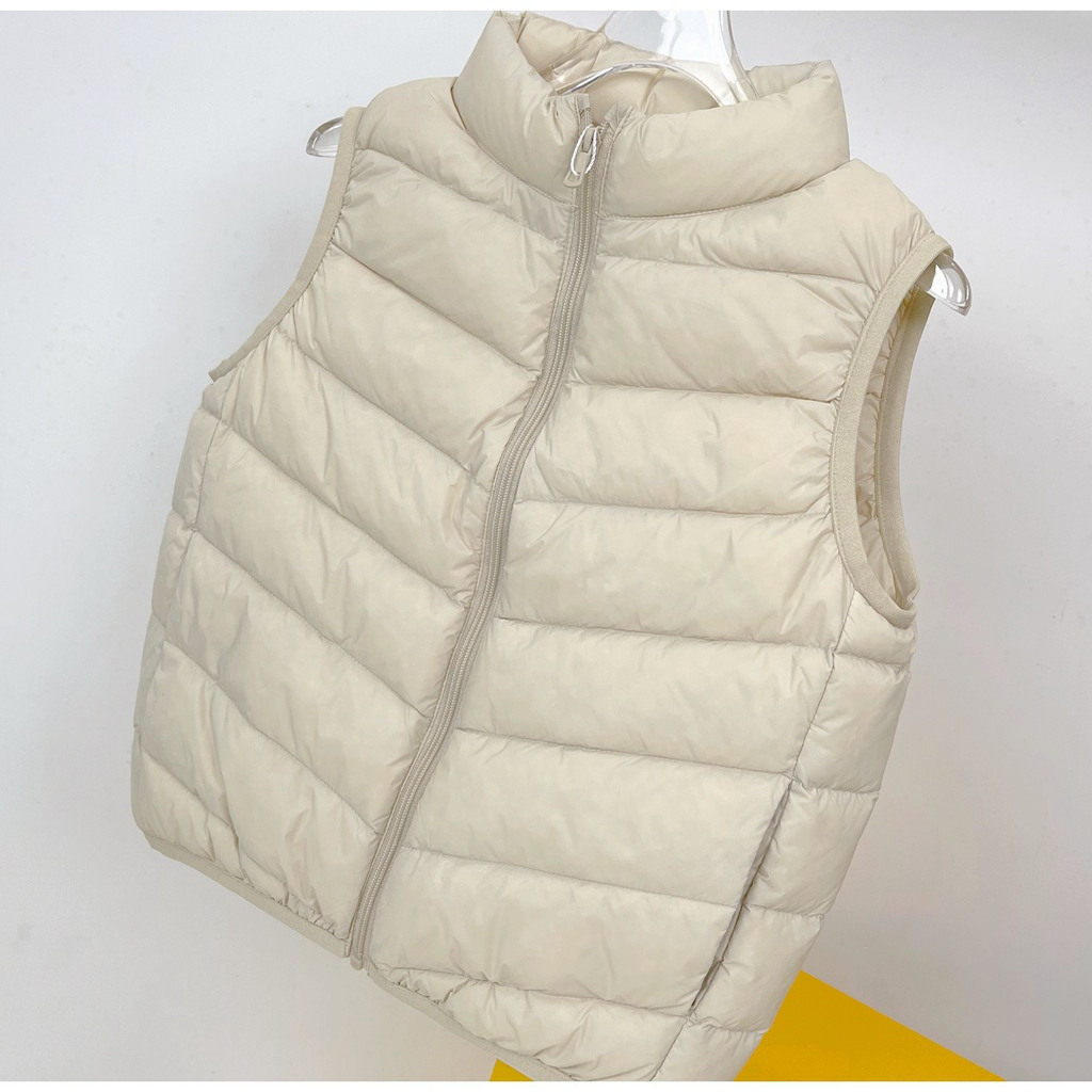 优品儿童轻薄款羽绒马甲男女童立领拉链背心简约百搭冬季新款宝宝,淘宝优惠券,粉丝福利购,淘宝优惠卷