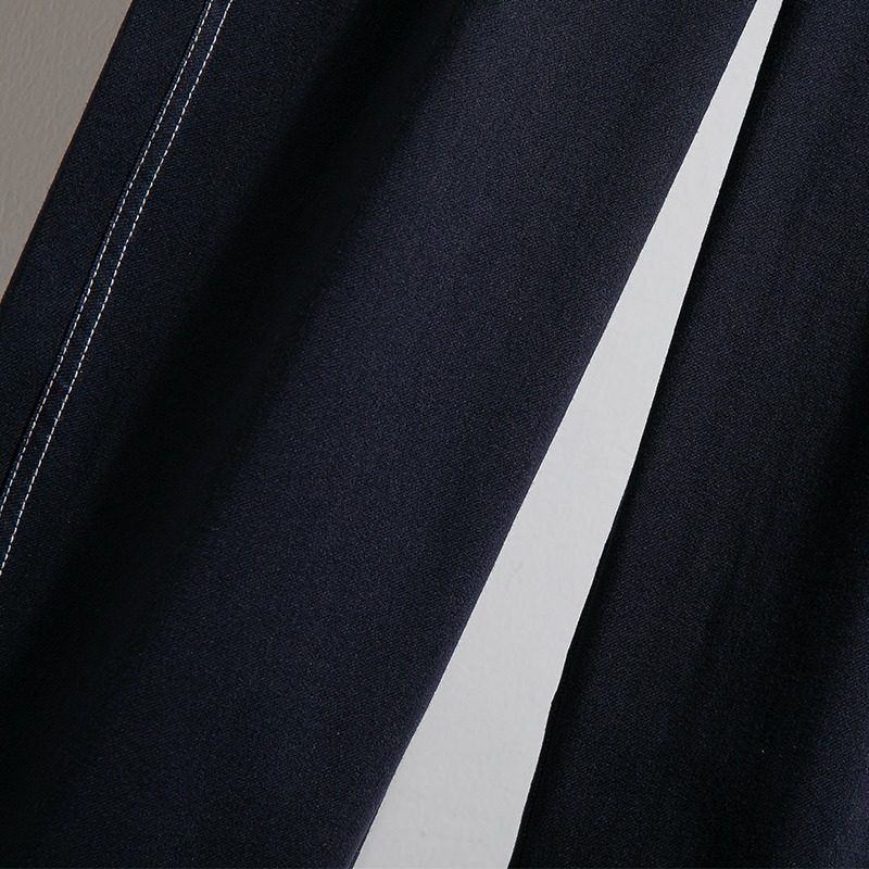 实拍好质量针织牛仔裤女春秋高腰宽松显瘦大码胖mm老爹萝卜裤,淘宝优惠券,粉丝福利购,淘宝优惠卷