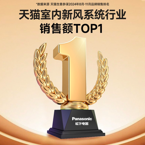 松下新风系统家用商用全屋通风管道机ZDP2C换气空气净化器双向流 - 图0