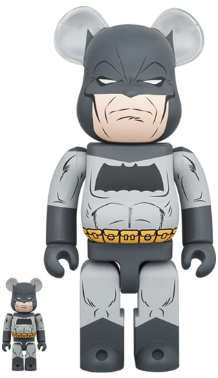 Bearbrick 积木熊BATMAN蝙蝠侠黑暗骑士版 400% BE@RBRICK 暴力熊 - 图3