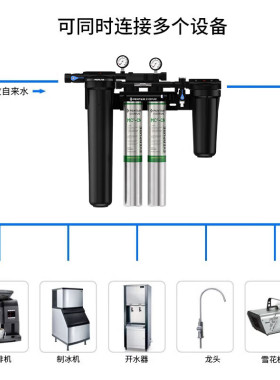 爱惠浦商用大流量双联净水机