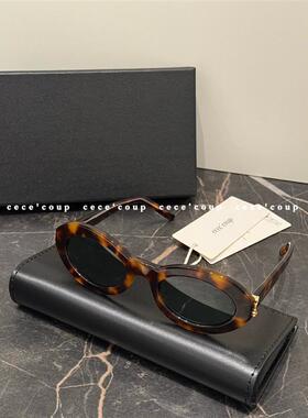 BVKV 拍照神器 5/10新品26s猫眼黑色太阳眼镜 遮阳太阳眼镜