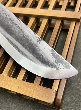 户外携带防身短刀弹簧钢一体刀荒野求生开路唐横刀车载兵器未开刃